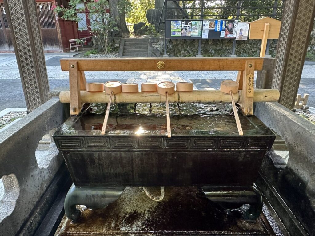 秩父神社の手水舎